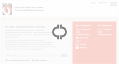 Desktop Screenshot of fakuma-messe.de